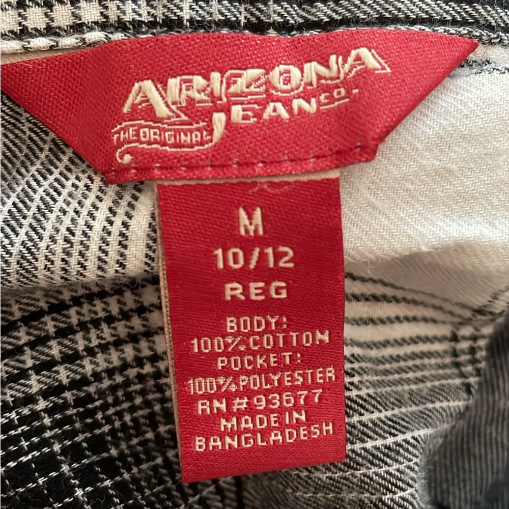 Arizona Jean co. Plaid flannel - Picture 6 of 6